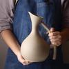1300ml Ceramic Pitchers Cold Hot Water Kettle Large Capacity High Temperature Resistance Teapot Household Cup Drinkware Home
