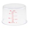 1PC 1100/1800/2300ml Laundry Detergent Dispenser Plastic Empty Liquid Laundry Soap Containers with Scale Laundry Powder Holder
