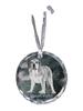 Spanish Mastiff, Mastín Español - Crystal Bauble with a Photo, Dog Photo In Crystal, Personalized Christmas Tree Ornament by Brand