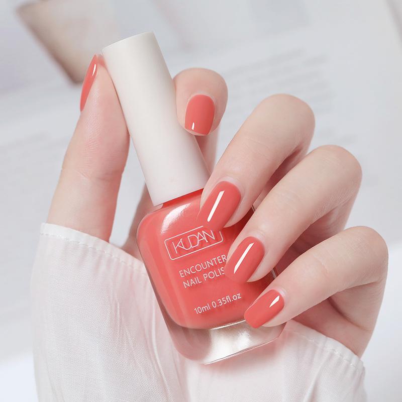No-bake Long-lasting Water-based Nail Polish That Can Be Peeled Off, Quick-drying and Colorfast