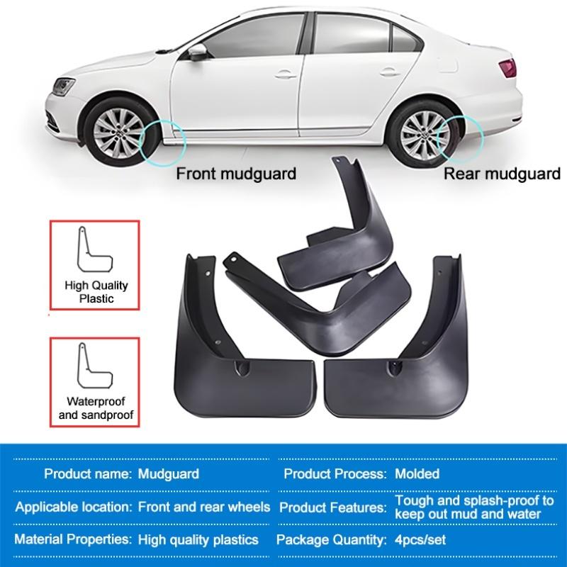 4 stuks Spatborden Voor Polestar 2 Onderdelen -2025 Anti-botsing Spatbord Anti-spat Modderklep Wielspatbord Auto Accessoires