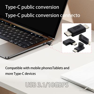USB C To USB C Adapter Type C Full Function Converter for Fast Charging and Data Transmission 480Mbps