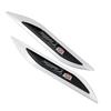 Cuwklz1 Metal Side Stickers Badge Decals For Cadillac Escalade CTS CT5 XT5 XTS ATS SRX Deville Tiburon Exterior Modification Accessories