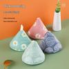 Japanese Triangle Anti-Scald Pot Lid Handle & Ear Covers - Heat Insulation Gloves for Cast Iron Cookware