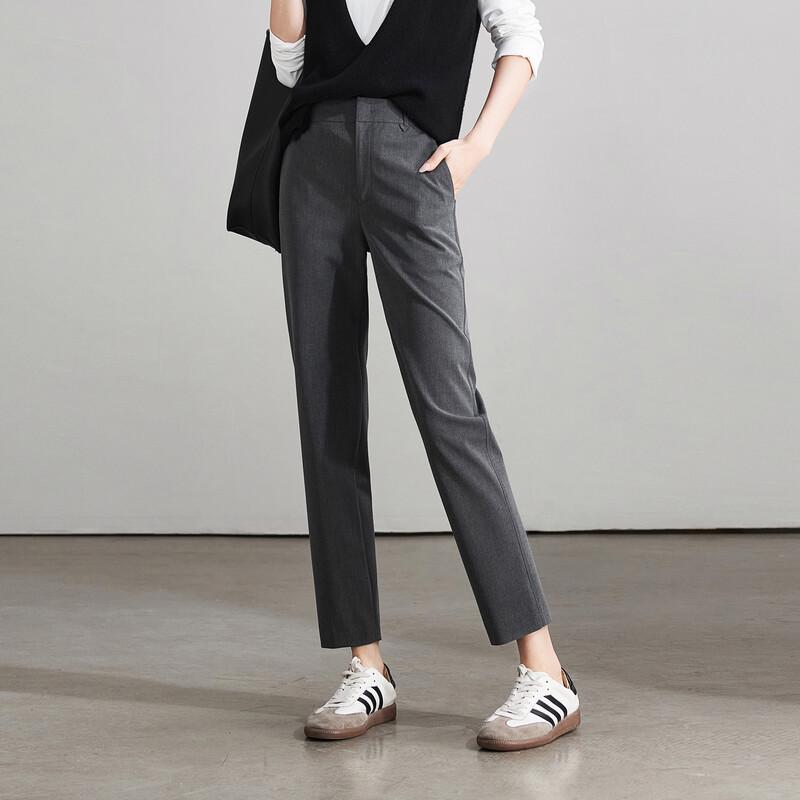 SOFSIL Women's High-Waist Slim-Fit Suit Pants