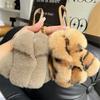 Kaninchenfell Schlüsselanhänger Mini Puppenkleidung Plüsch Schlüsselanhänger Autoschlüsselanhänger Niedlicher Schlüsselanhänger Kleidung Anhänger Damenhandtasche Charms Zubehör