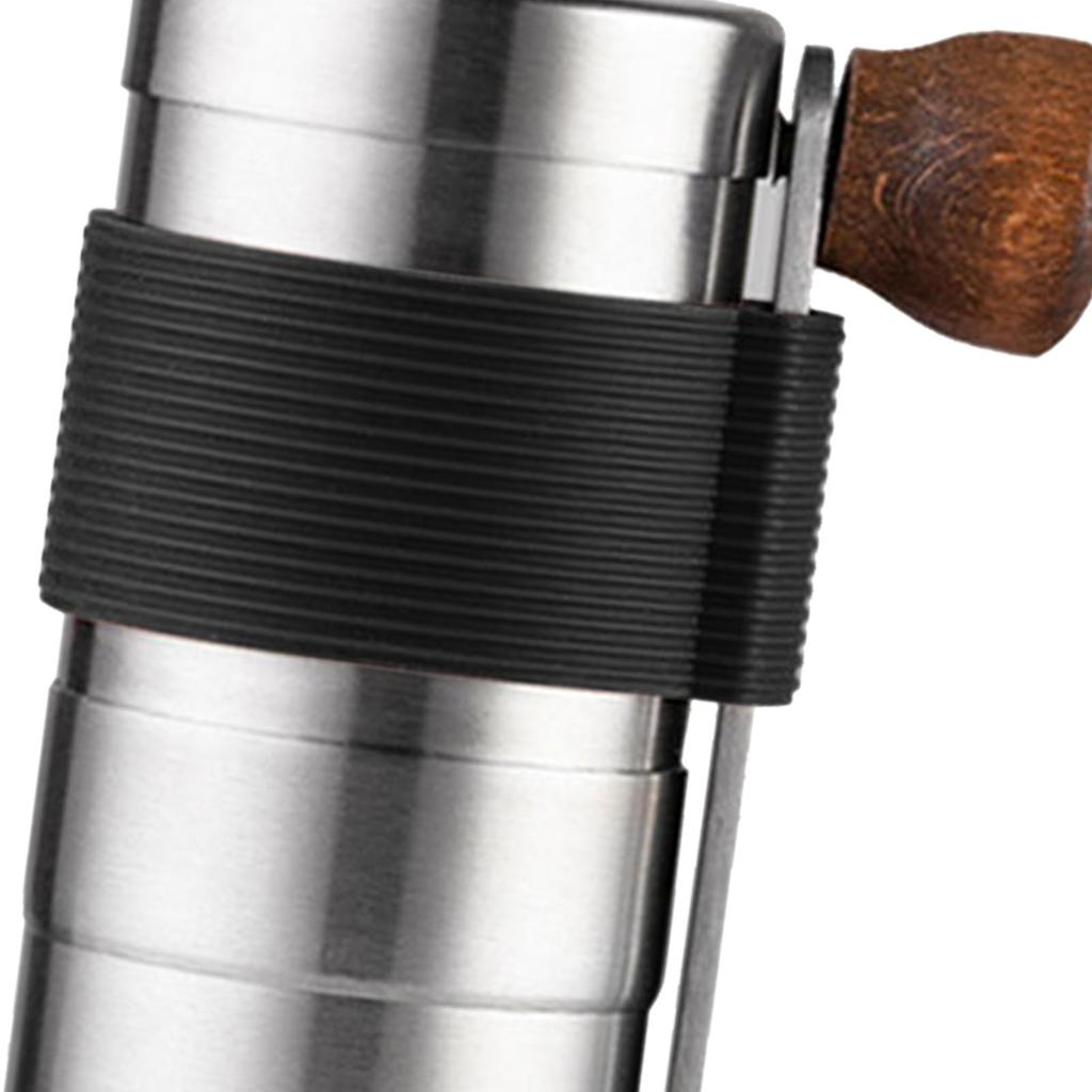 Manual Coffee Grinder Adjustable Particles Size Stainless Steel Coffee Bean Grinder for Household