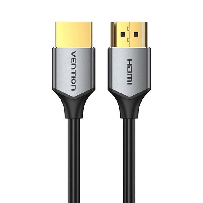Vention kabelio priedai - ALEHD - HDMI 2.0 4K kabelis / HDMI kištukas - HDMI kištukas / 50 cm / pilkas