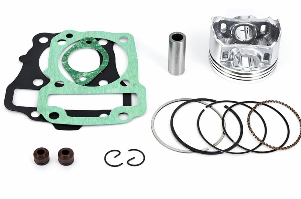 Honda Cub Cylinder Piston Set for Super Cub Cross Cub Cub NBC 110 Pin Gasket Aftermarket 110, 110, JA07, JA10, Pro, Engine, Ring, Included, Part.