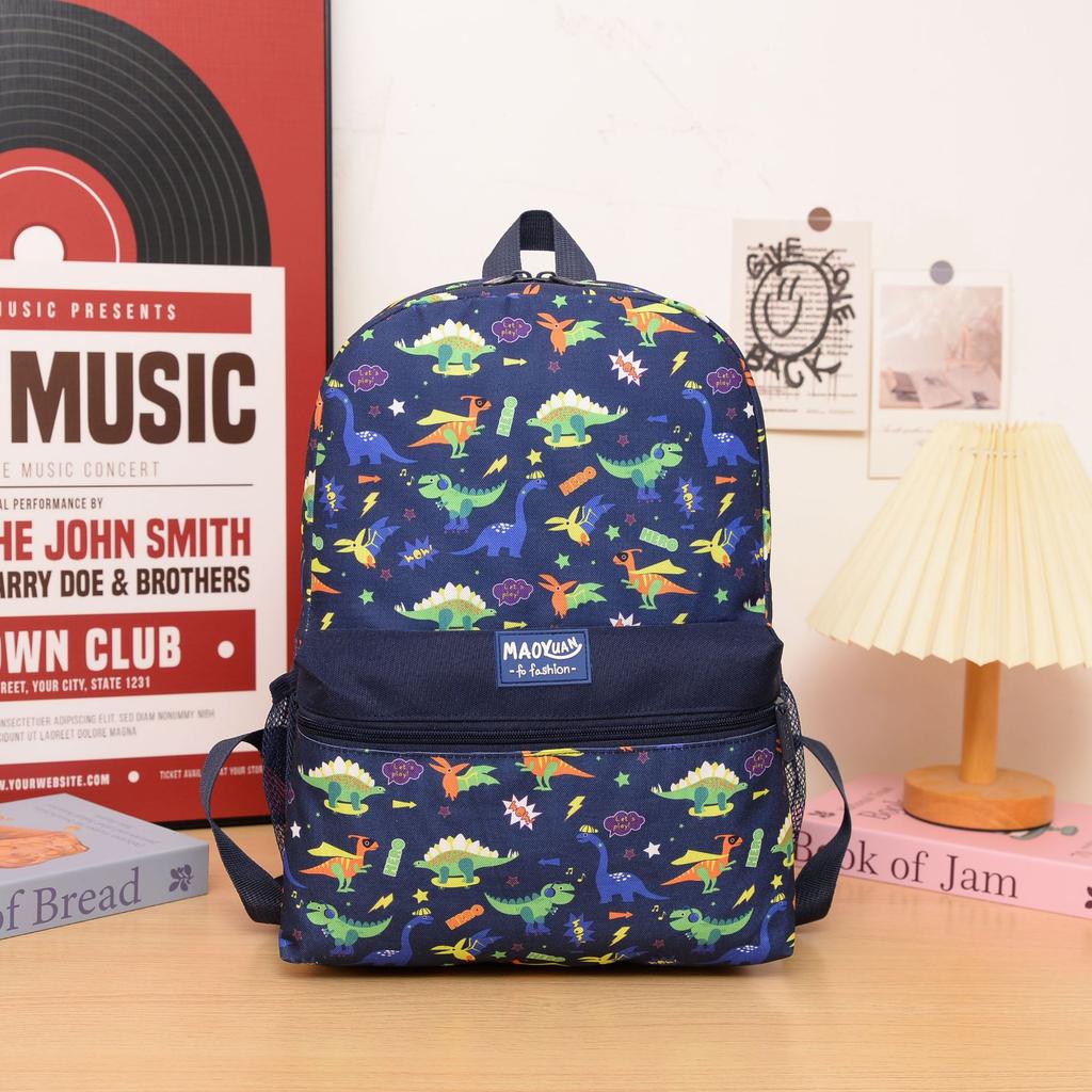 School bag new student fashion cartoon backpack with pencil bag large capacity primary school students multi-color boys and girls backpack batch