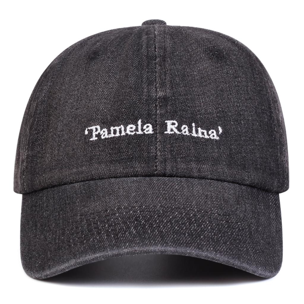 Unisex Pamela Raina Letter Embroidery Wash Baseball Caps Spring Autumn Outdoor Adjustable Casual Hats Dad Hat Sunscreen Hat