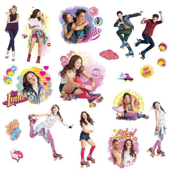Stickers repositionnables Soy Luna, série Disney