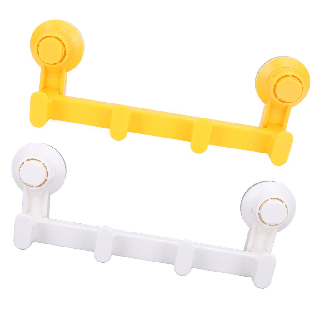 Vacuum Suction Cups and Row Hooks 5kg Wall Mounted Suction Hanger No Drilling Wall Hooks for Bathroo