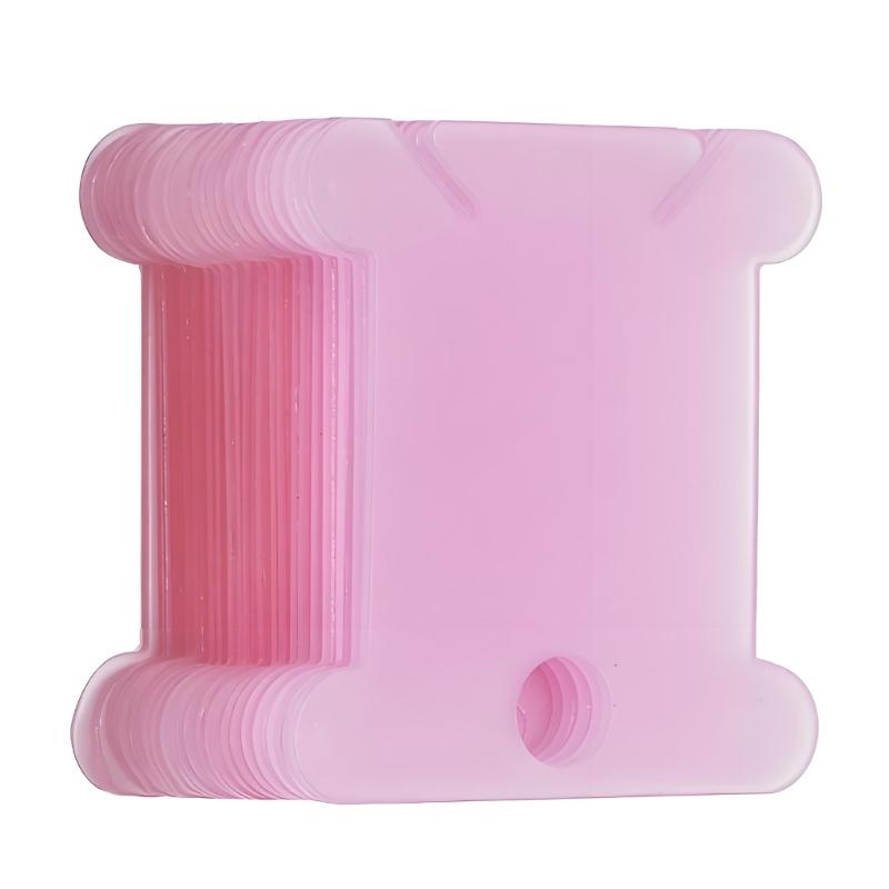 Plastic Thread Spools For Crosses Stitching Embroidery And Neat Handicraft Supplies Management