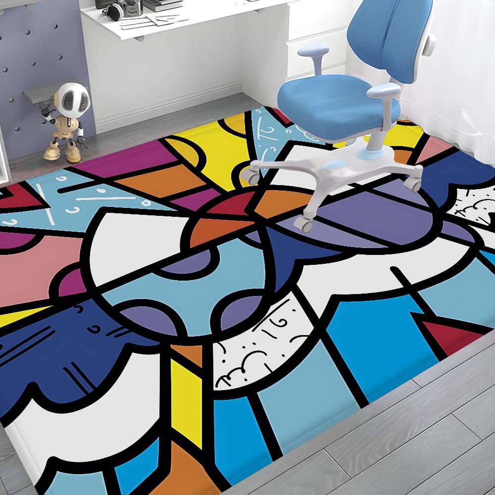 B-Britto Kitchen Mat Cheaper Anti-slip Modern Living Room Balcony Printed Modern Home Decor