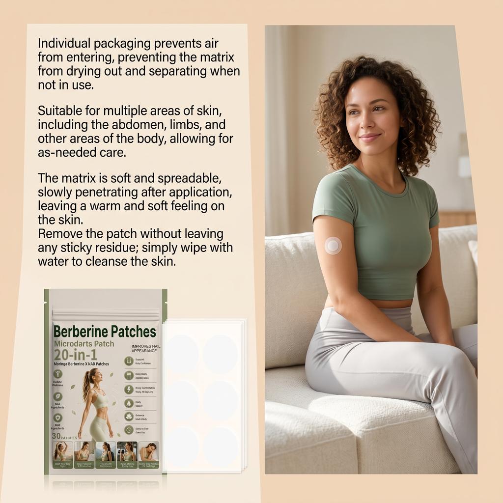 Berberine Extract Patch for Adults, Herbal Extract Patch