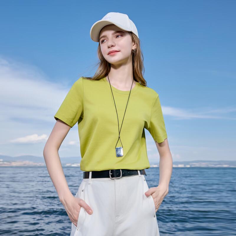 Sancai 2026 Spring Round Neck Short Sleeve T-Shirt