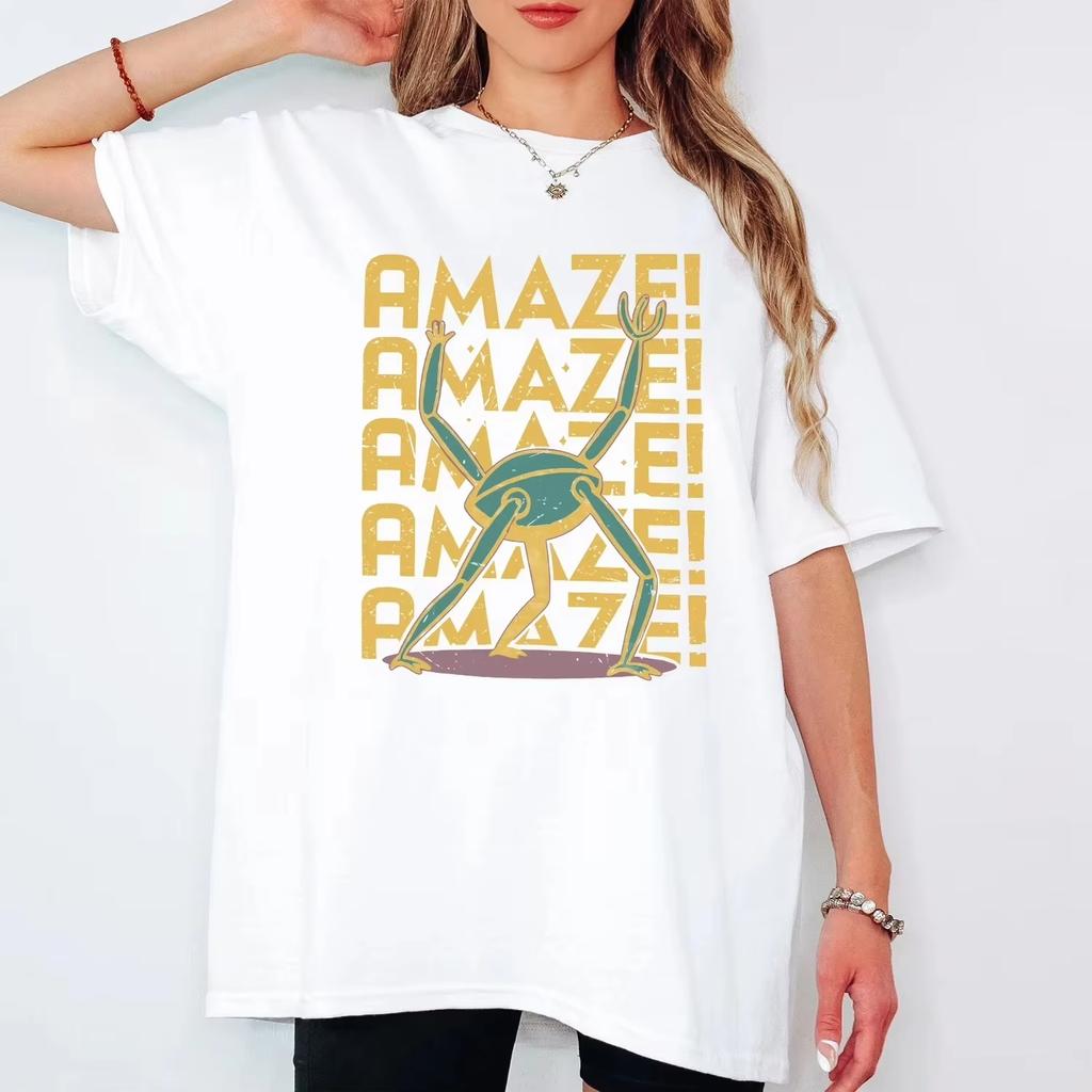 2026 Summer New Fashion Y2k Short Sleeve Movie Tshirt Project Hail Mary Rocky Amaze Graphic Cotton Unisex Shirt Andy Weir