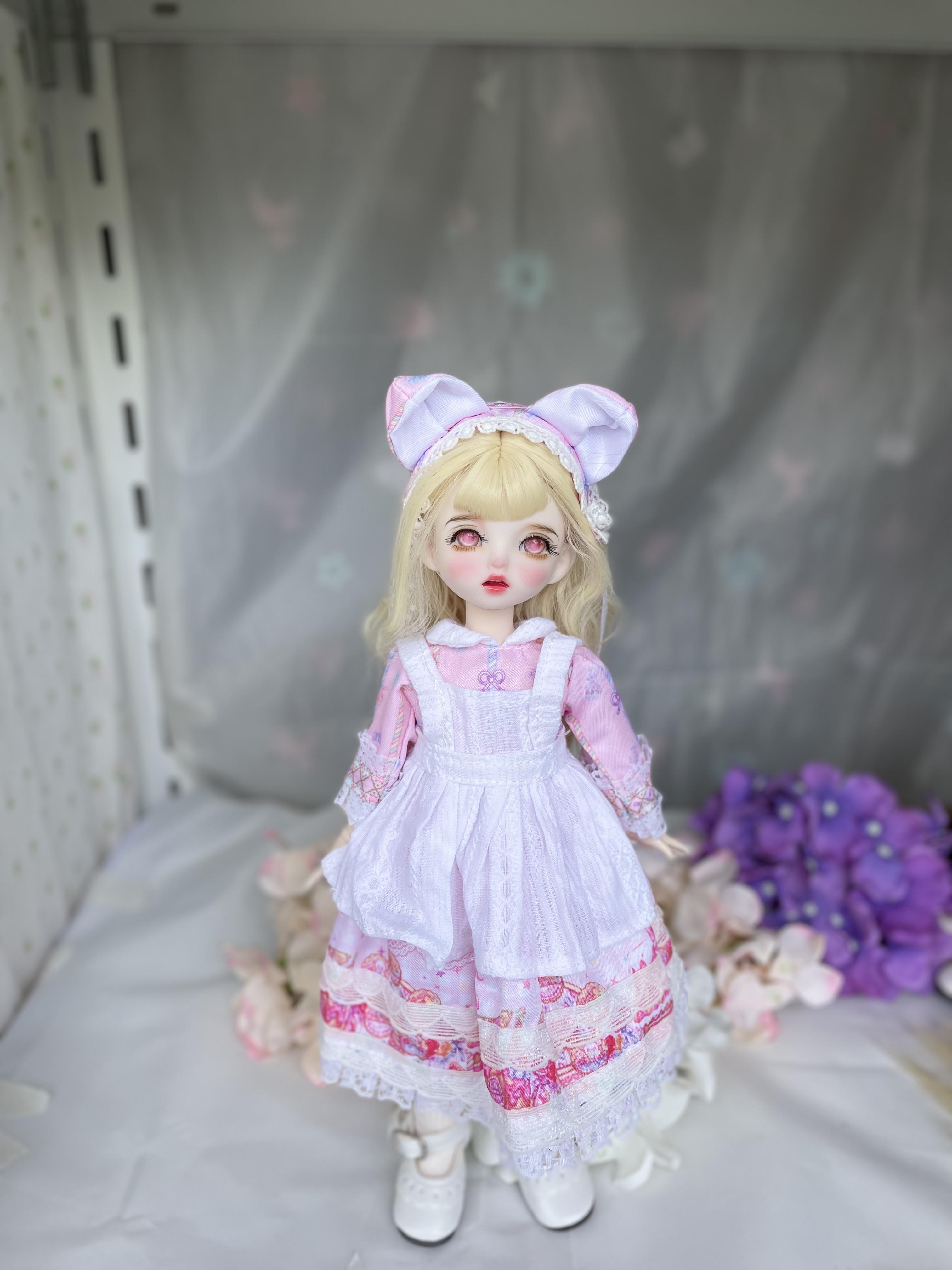 

Сказочная кремовая кукла Shuga 1/6 BJD для девочек и мальчиков YOSD, шарнирная кукла, игрушки из смолы для детей, фигурки аниме Lillycat Chibi Lana