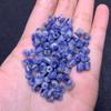 Natural Blue Spot Stone Small Round Cylinder Beads for DIY Bracelet, Earrings, Necklace Jewelry Accessories