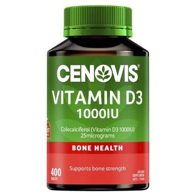 Vitamin D3 1000IU 400 Tablets Exclusive