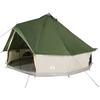 Vidaxl Tipi Family Tent, 12-Person, Green, Waterproof