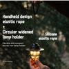 Outdoor Portable Handheld Light with Long Lifespan Tent Light Hanging Light Typec Rechargeable Flashlight Waterproof Light