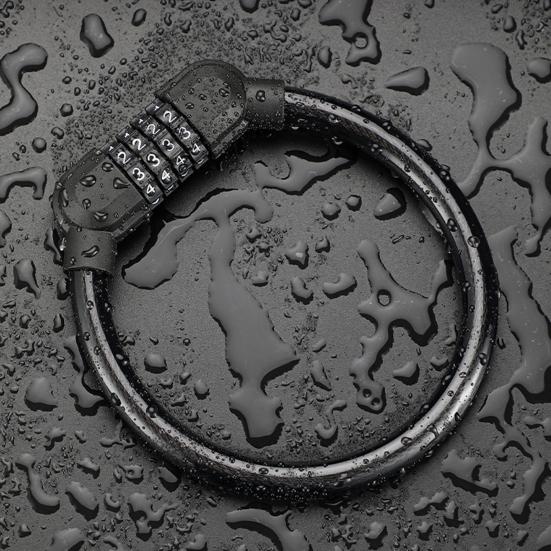 Tragbares Diebstahlschutz-Sicherheits-Fahrrad-Passwort-Ringschloss für Mountainbike