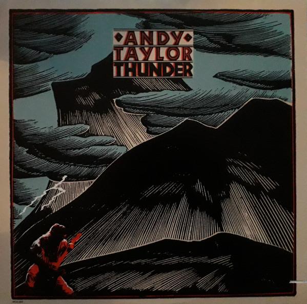 LP Record ANDY TAYLOR - Thunder MCA5837 MCA 1987 US Rock Used