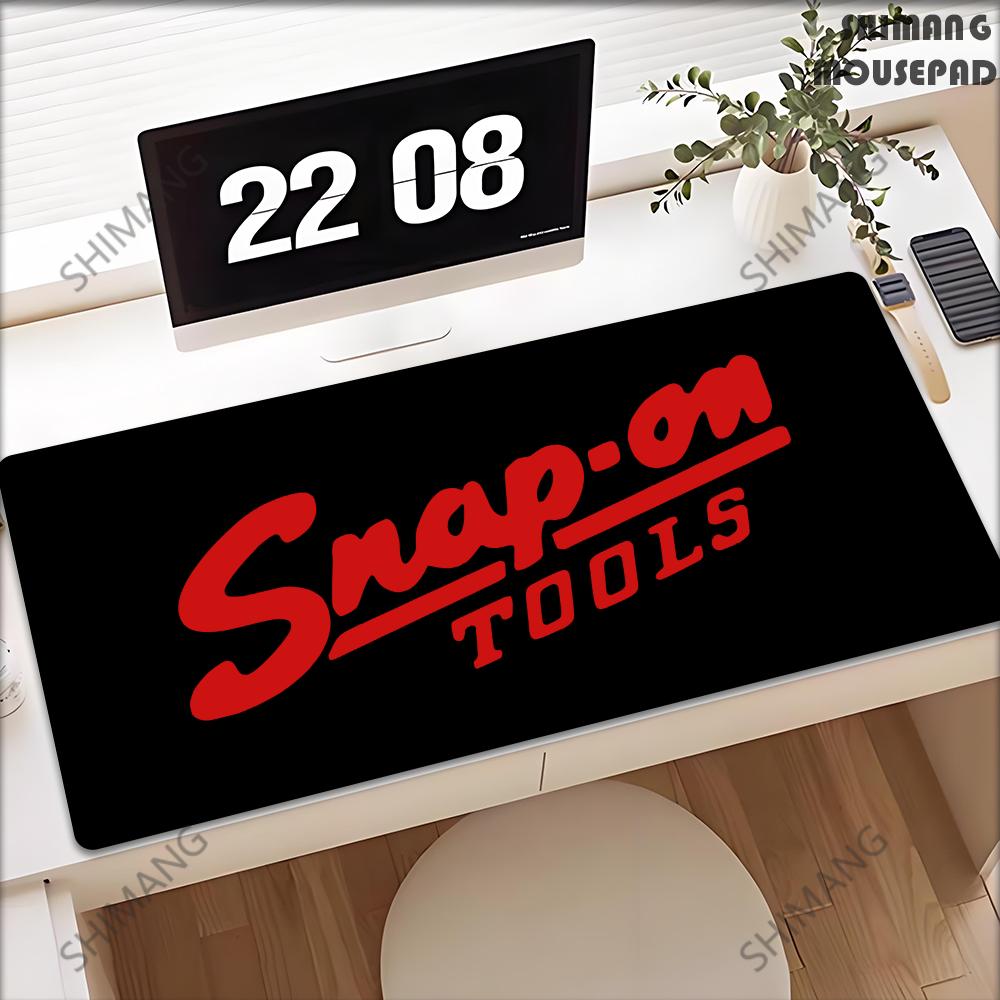 Mousepad Snap On Rubber Mouse Pad Gaming Accessory Pc Gamer Cabinet Carpets Office Computer Desk Mat Locking Edge Keyboard Mats