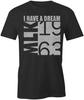 I HAVE A DREAM MLK 1963 TShirt Tee Short-Sleeved Cotton CLOTHING S1BSA486
