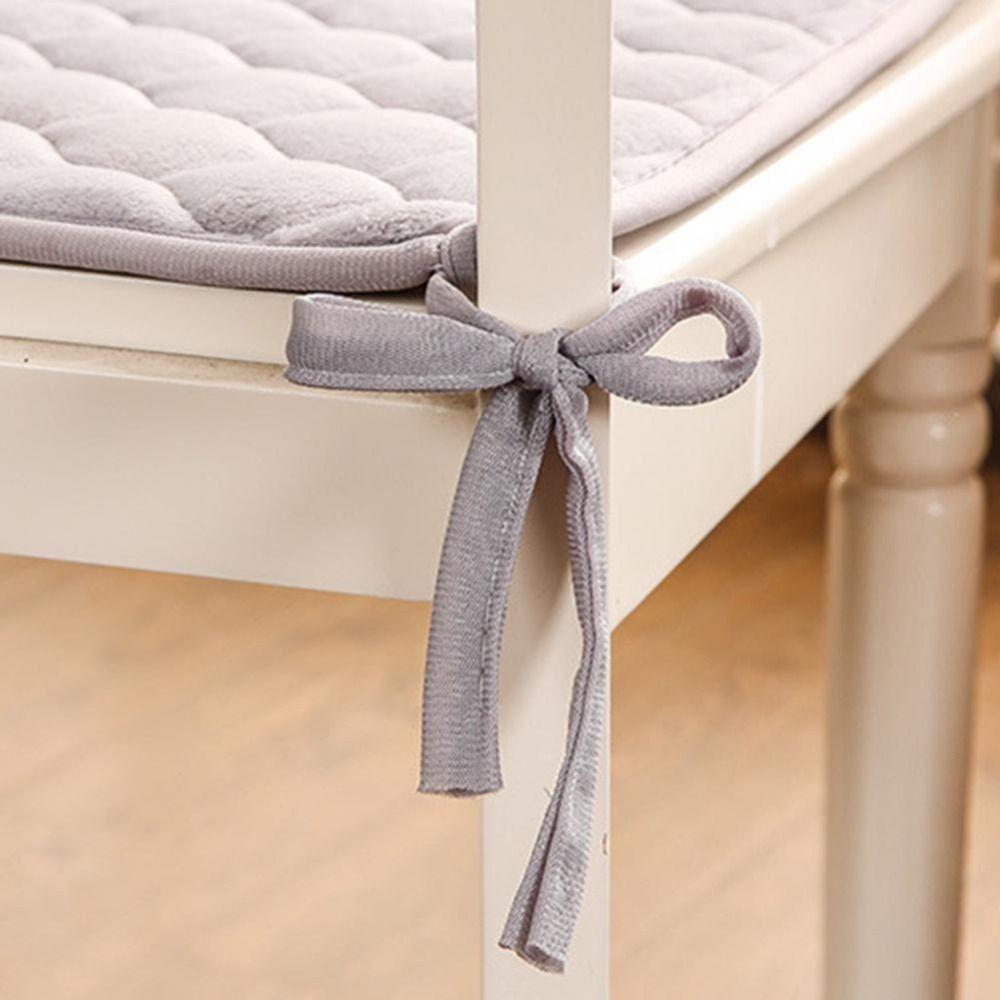 45x45cm Student Chair Pad Plus Velvet Waist Cushion Durable Seat Cushion  Office Home Decor
