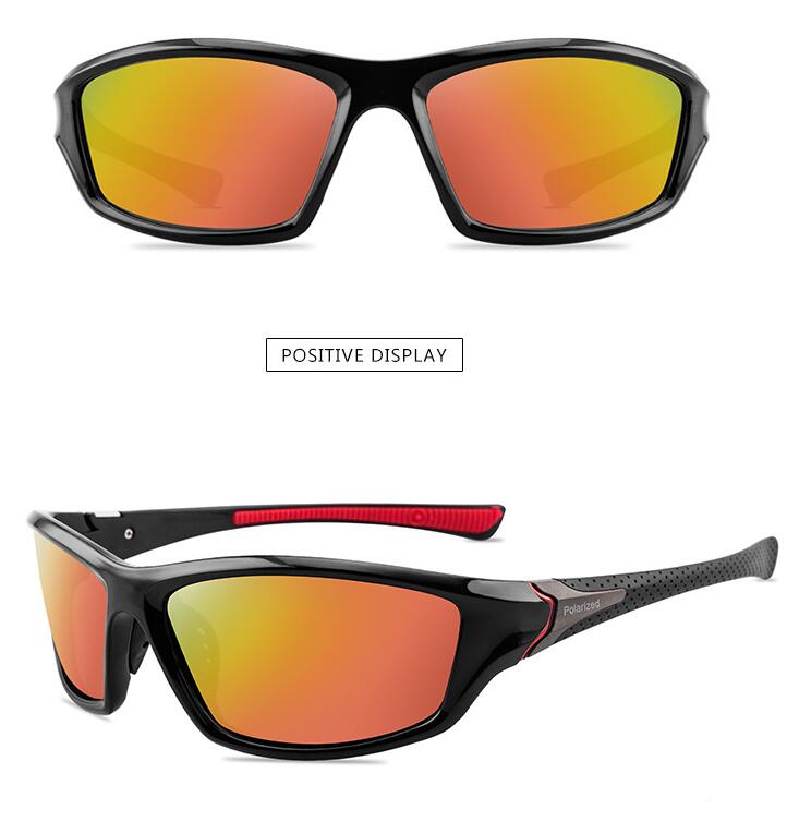 Sportowe okulary przeciwsłoneczne polaryzacyjne Outdoorowe Męskie Damskie Okulary do jazdy na rowerze PC Okulary przeciwsłoneczne odporne na pękanie UV400