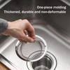 1Pcs Stainless Steel Kitchen Sink Filter Kitchen Garbage Food Residue Dishsink Filter With Handle Metal Sink Strainer