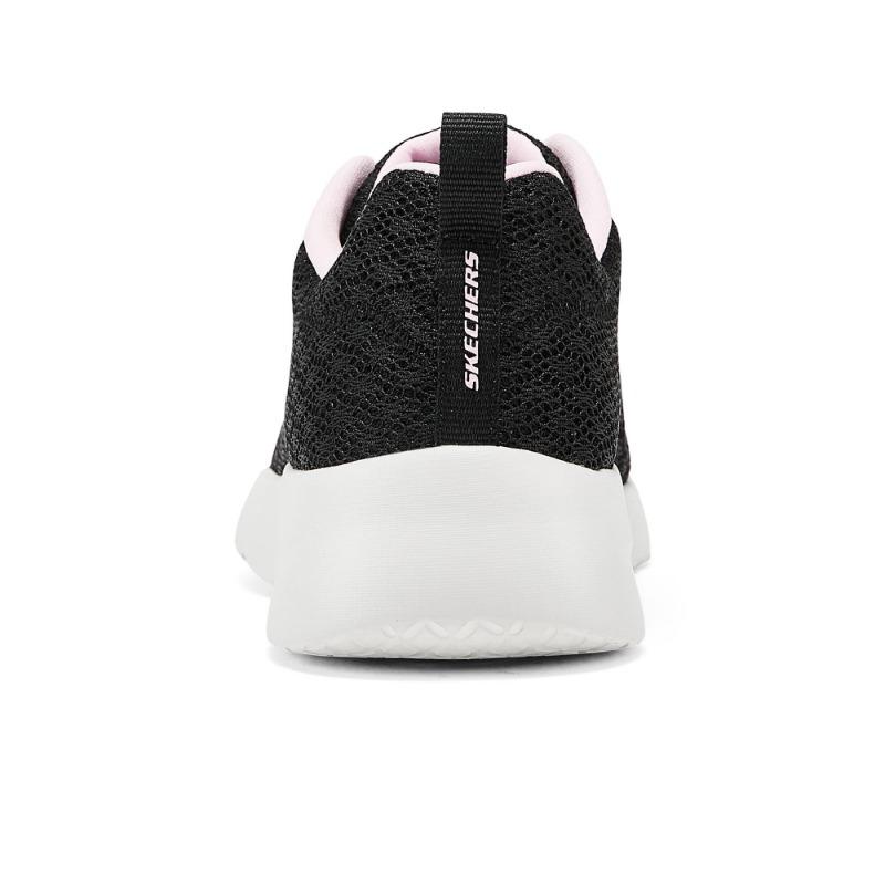 Skechers Dynamight 2.0 Women Comfort Breathable Low Casual Running Shoes Black Pink 149542-BKPK