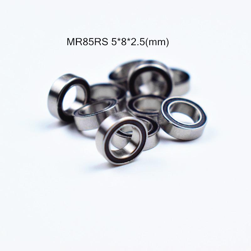

MR85RS 10Pieces 5*8*2.5(mm) chrome steel Rubber Sealed Miniature Bearings