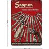 Vintage Metal Poster Garage Wall Art 12x8 inch