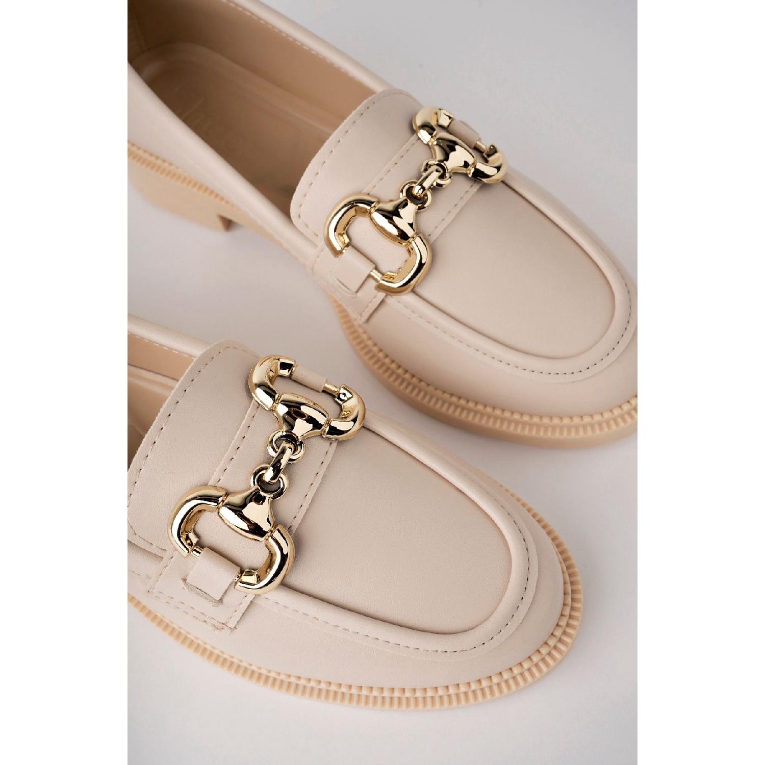 

Жіночі легкі зручні лофери з пряжкою Abb.804 Ten 36