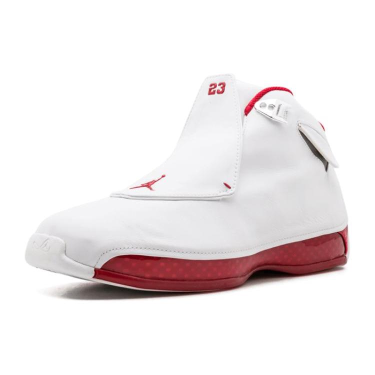 Jordan 18 OG White Red Men's 305869-161