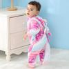 Kids Kigurumi Halloween Costume Romper Roomwear Warm Winter Wear Loungewear Girls Boys Christmas Present Baby Shower Photo Shoot Unicorn Starry Pink