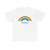Momday Rainbow For Mom Mothers Day Gift Shirt, Graphic Tee, Unisex Heavy Cotton T-Shirt, Retro Style Gift
