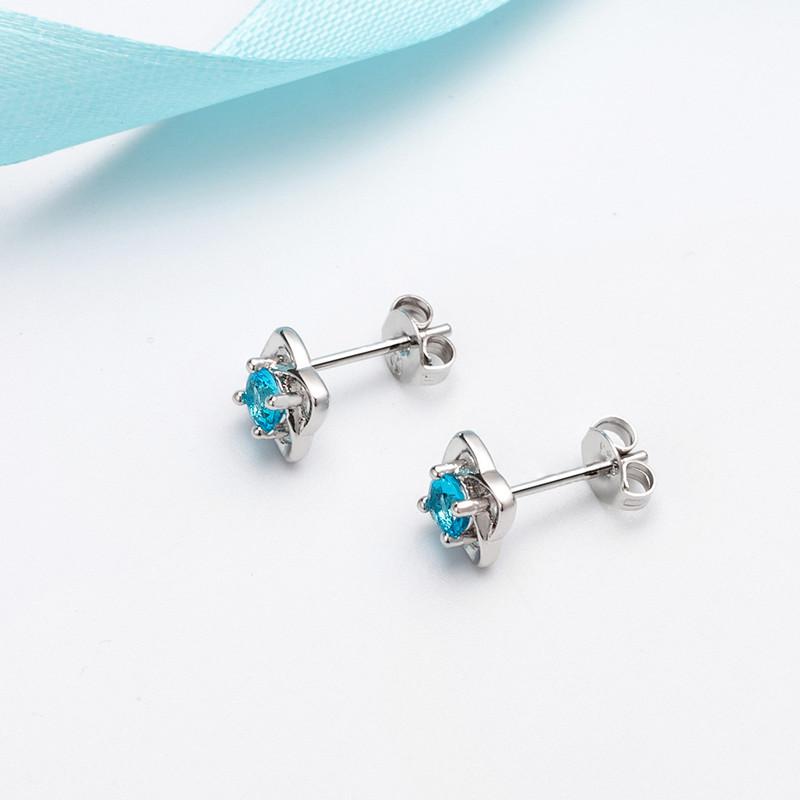 Náušnice Lindon Náušnice pre dámske svadobné darčeky