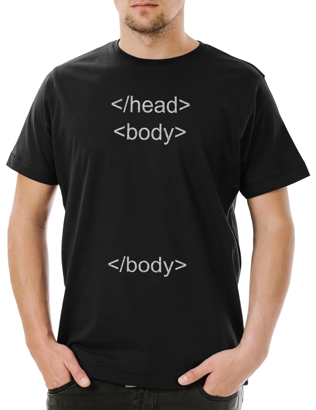 

Head Body Body Men s T-Shirt Mens Womens Tees Top Computer Scientist Programmer PC Computer Science IT S
