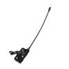 Hood Bonnet Release Cable with Pull Handle 68257542AA Flexible Bonnet Pull Release Cables Metal Black