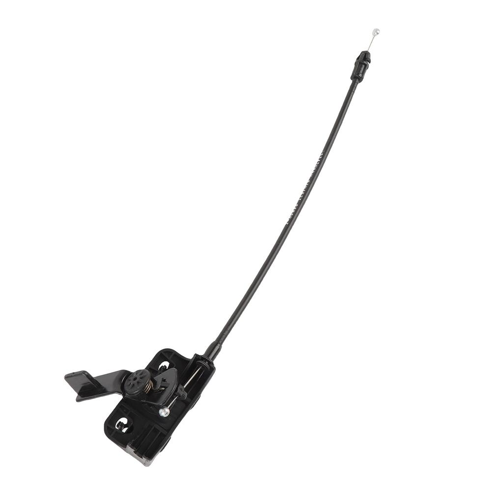 Hood Bonnet Release Cable with Pull Handle 68257542AA Flexible Bonnet Pull Release Cables Metal Black