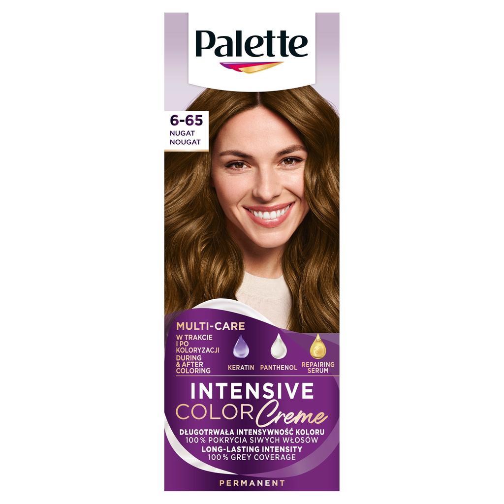 Palette Intensive Color Creme Hair Dye, Permanent, No. 6-65 Nougat 1 Pc