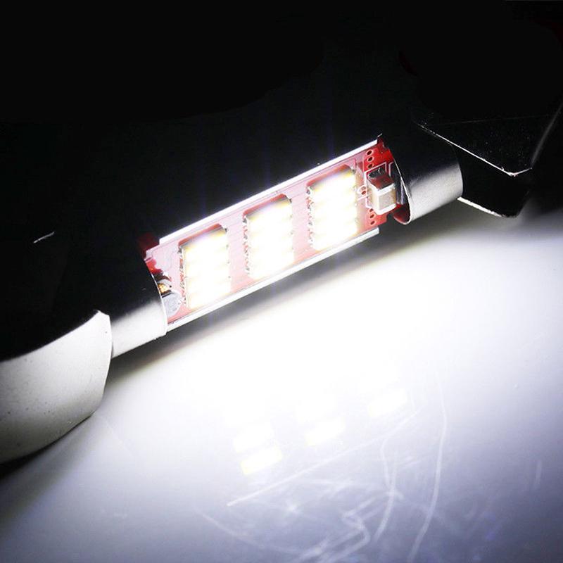 2Pcs 31Mm 4014 12Smd C5W Car Led Light Canbus Dome Interior Reading Lamp