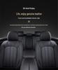 Five-Seater Universal Genuine Leather Car Seat Cushion