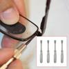 Pack Of 4 Carbon Steel Precisions Screwdrivers Set Professional Design For Watch And Bracelet Repair With Antislip Grip
