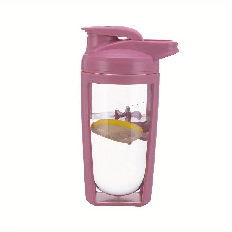 Shake Water Cup, Fitness Sports Water Cup, Portable Large Capacity Plastic Protein Powder Shake Blender Cup